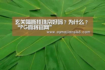玄关隔断挂珠帘好吗?为什么?“PG麻将官网”(图2) PG麻将官网